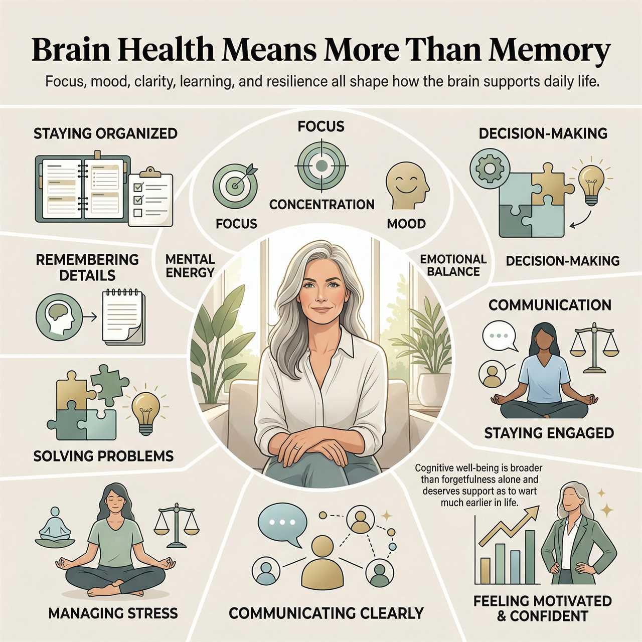 The daily mental skills that shape clarity, focus, mood, and resilience.