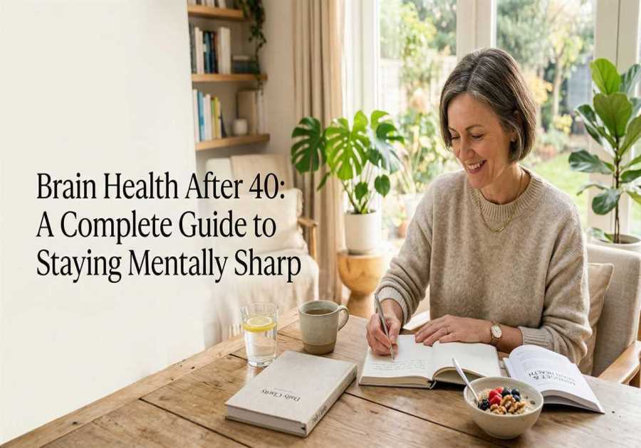 Brain Health After 40: A Complete Guide to Staying Mentally Sharp