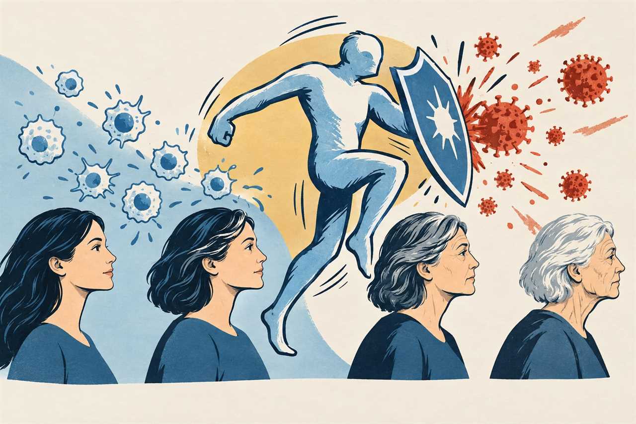 Your Immune System Doesn't Age Gradually. It Lurches.