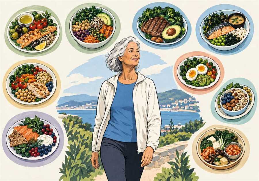Research Shows These 10 Diets Are Linked to Healthier Aging