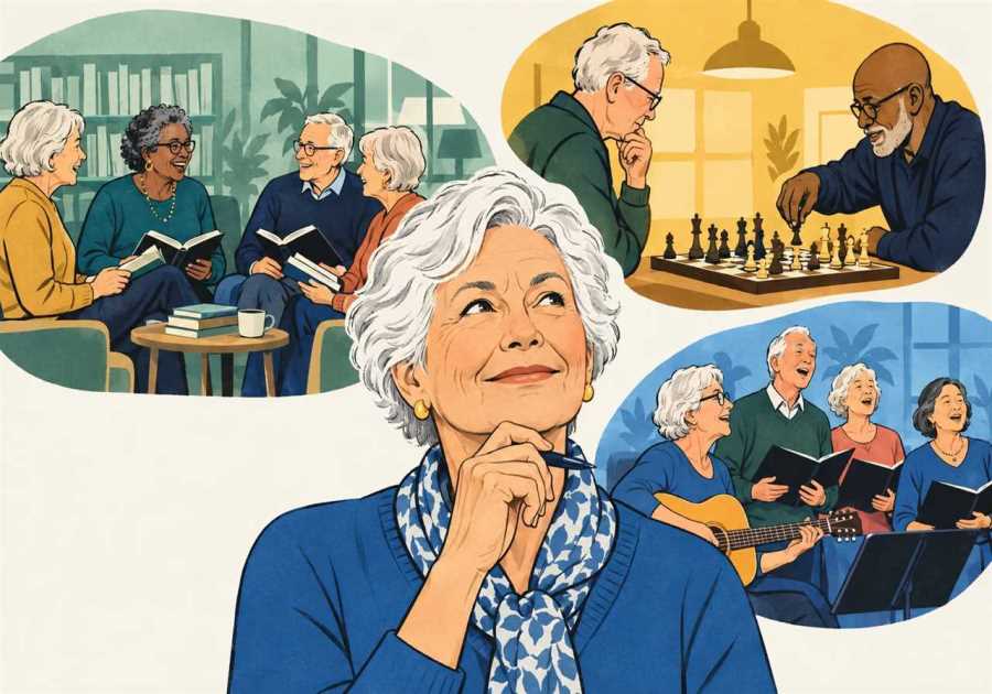 Want a Sharper Mind in Your 70s? Join a Club. Or Three.