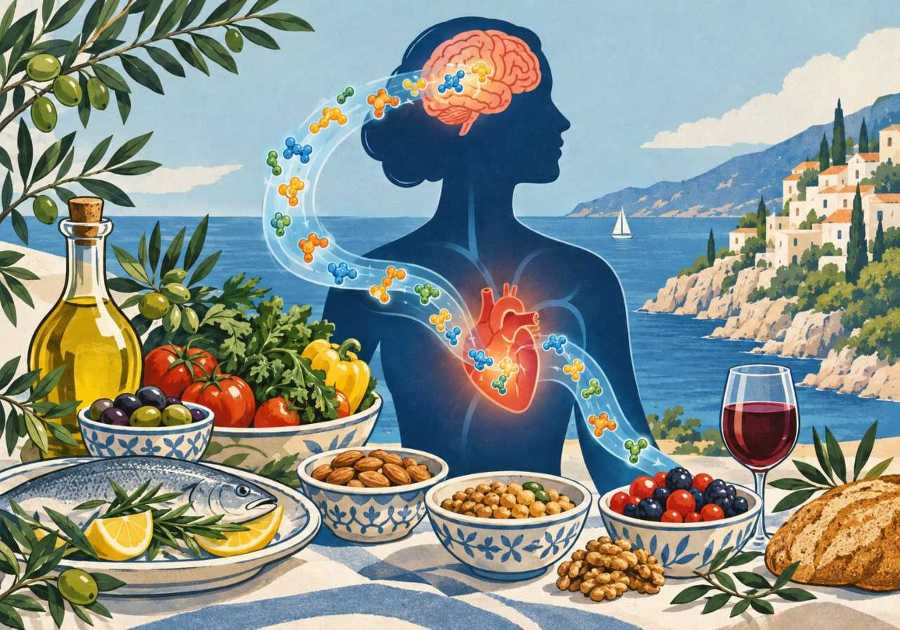 Mediterranean Diet May Boost Tiny Proteins That Protect Your Heart and Brain